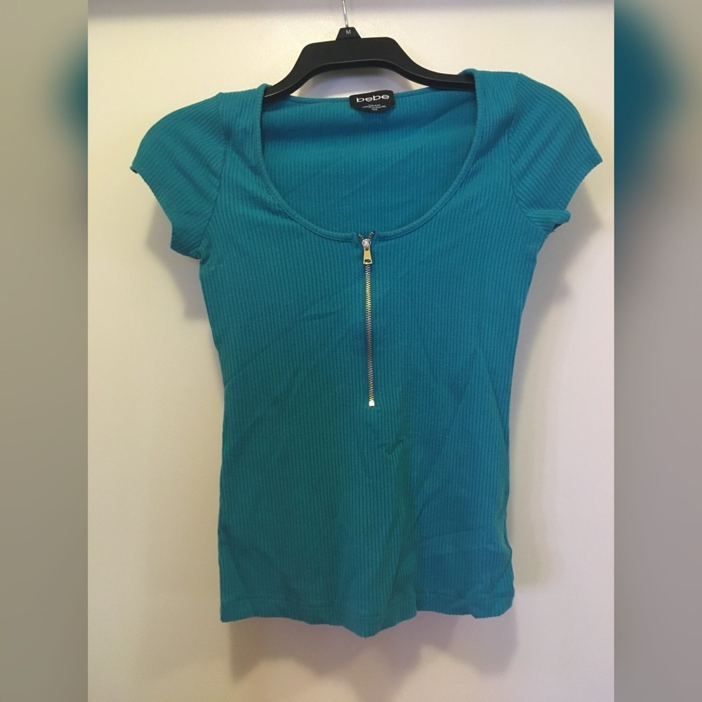 Bebe Turquoise Top - image 6